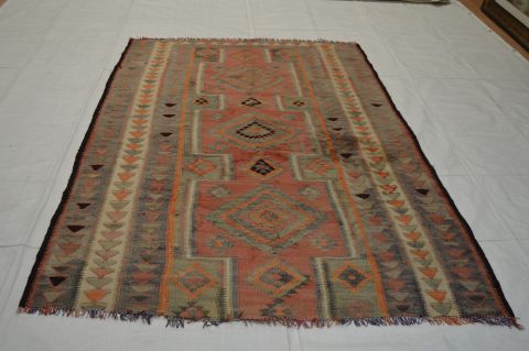 Kilim Purple Flat Woven 411 X 84 Area Rug 100-74700 Image 6