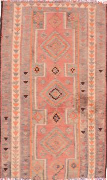 Kilim Purple Flat Woven 4'11" X 8'4"  Area Rug 100-74700