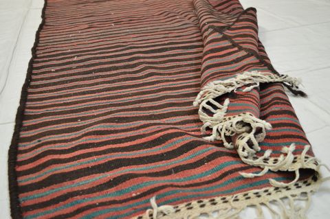 Kilim Red Runner Flat Woven 49 X 96 Area Rug 100-74704 Image 3