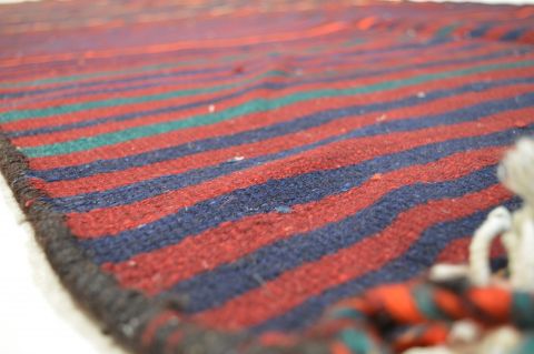 Kilim Red Runner Flat Woven 42 X 1110 Area Rug 100-74707 Image 7
