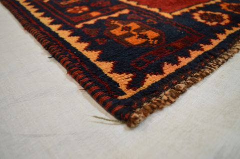 Shiraz Red Runner Hand Knotted 45 X 125 Area Rug 100-74711 Image 7