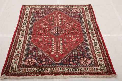 Abadeh Multicolor Hand Knotted 36 X 49 Area Rug 155-74714 Image 1