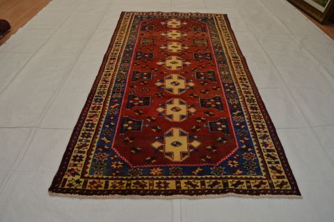 Mussel Red Runner Hand Knotted 46 X 89 Area Rug 100-74721 Image 6