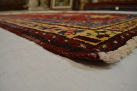 Mussel Red Runner Hand Knotted 46 X 89 Area Rug 100-74721 Image 7