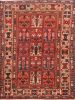 Bakhtiar Red Hand Knotted 50 X 67  Area Rug 100-74742 Thumb 0