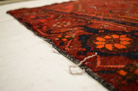 Zanjan Red Hand Knotted 310 X 65 Area Rug 100-74758 Image 5