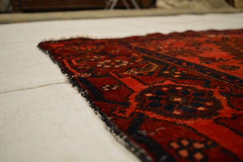Zanjan Red Hand Knotted 310 X 65 Area Rug 100-74758 Image 6