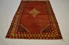 Bakhtiar Red Hand Knotted 42 X 69 Area Rug 100-74760 Thumb 2