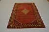 Bakhtiar Red Hand Knotted 42 X 69  Area Rug 100-74760 Thumb 4