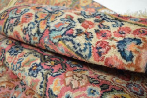 Tabriz Multicolor Hand Knotted 44 X 511  Area Rug 100-74770 Image 4