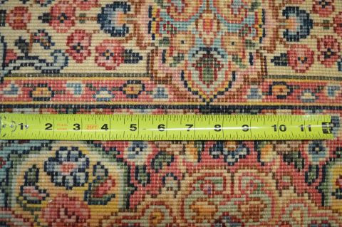 Tabriz Multicolor Hand Knotted 44 X 511  Area Rug 100-74770 Image 5