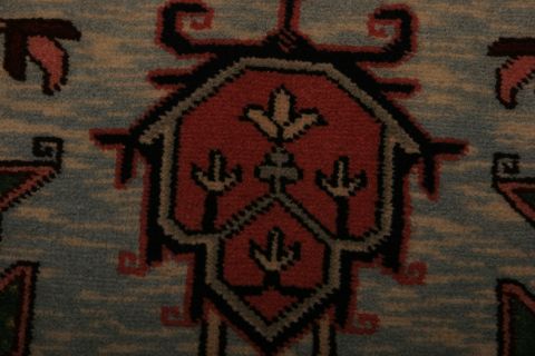 Tabriz Multicolor Hand Knotted 32 X 50  Area Rug 155-74780 Image 4