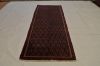 Sanandaj Blue Runner Hand Knotted 30 X 90 Area Rug 100-74784 Thumb 1
