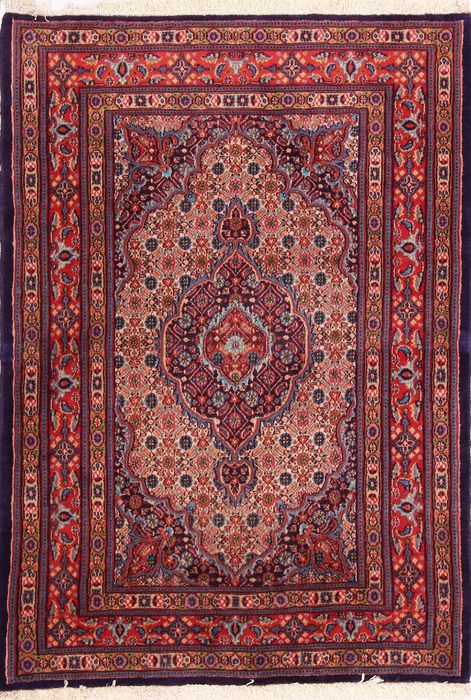 Mood Multicolor Hand Knotted 33 X 46  Area Rug 155-74789 Image 0