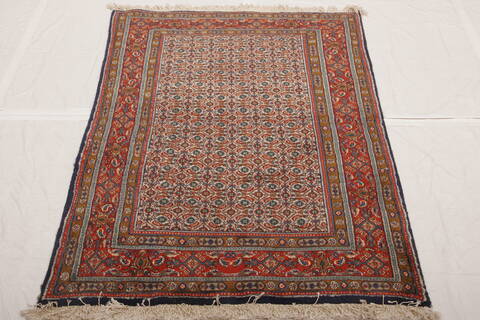Mood Multicolor Hand Knotted 32 X 49  Area Rug 155-74794 Image 1