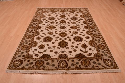 Jaipur Brown Hand Knotted 55 X 82 Area Rug 100-74813 Image 6