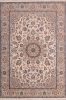 Tabriz Brown Hand Knotted 62 X 99 Area Rug 100-74822 Thumb 0