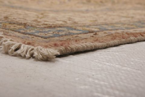 Tabriz Beige Hand Knotted 112 X 147 Area Rug 155-74834 Image 7