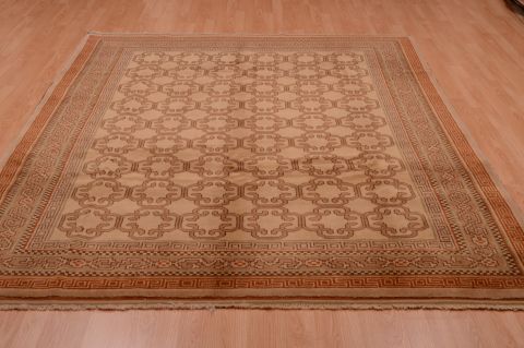 Shiraz Brown Hand Knotted 67 X 93 Area Rug 100-74846 Image 4