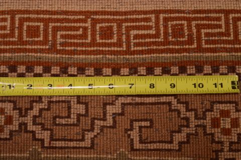 Shiraz Brown Hand Knotted 67 X 93 Area Rug 100-74846 Image 7