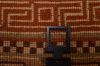 Shiraz Brown Hand Knotted 67 X 93 Area Rug 100-74846 Thumb 1
