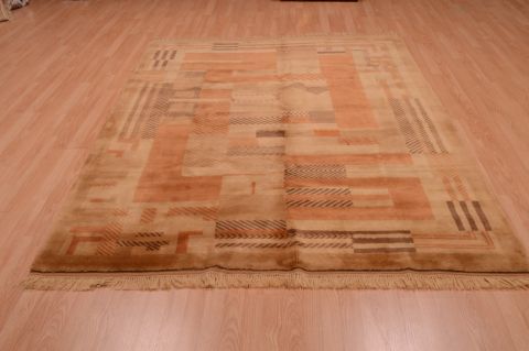 Shiraz Brown Hand Knotted 61 X 83 Area Rug 100-74851 Image 2