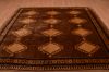 Shiraz Brown Hand Knotted 83 X 90 Area Rug 100-74858 Thumb 5