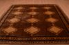 Shiraz Brown Hand Knotted 83 X 90  Area Rug 100-74858 Thumb 5