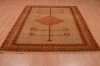 Shiraz Orange Hand Knotted 61 X 89  Area Rug 100-74860 Thumb 6