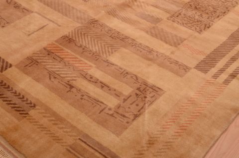 Shiraz Brown Hand Knotted 54 X 80 Area Rug 151-74861 Image 11