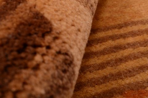 Shiraz Brown Hand Knotted 54 X 80 Area Rug 151-74861 Image 3
