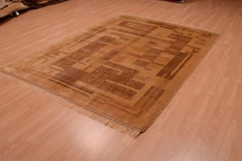 Shiraz Brown Hand Knotted 54 X 80 Area Rug 151-74861 Image 7
