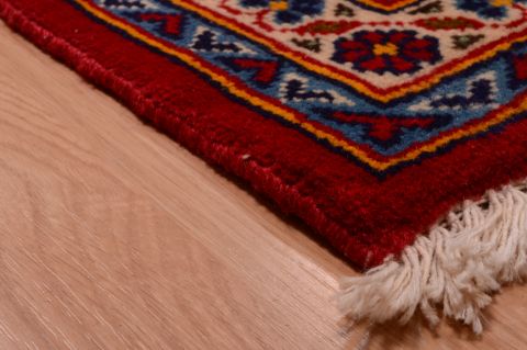 Kashan Red Hand Knotted 81 X 117  Area Rug 100-74864 Image 8