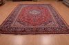 Kashan Red Hand Knotted 81 X 117  Area Rug 100-74864 Thumb 4