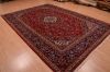 Kashan Red Hand Knotted 81 X 117  Area Rug 100-74864 Thumb 6