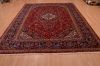 Kashan Red Hand Knotted 81 X 117  Area Rug 100-74864 Thumb 7