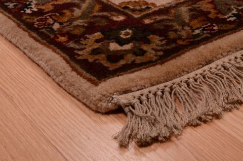 Jaipur Brown Runner Hand Knotted 27 X 1111 Area Rug 100-74872 Image 6