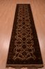 Jaipur Brown Runner Hand Knotted 27 X 1111  Area Rug 100-74872 Thumb 4