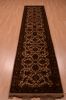 Jaipur Brown Runner Hand Knotted 27 X 1111 Area Rug 100-74872 Thumb 4