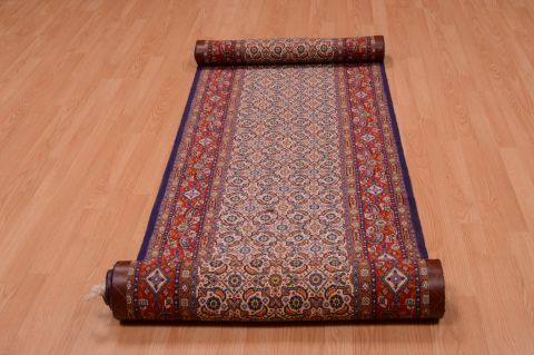 Mood Red Runner Hand Knotted 27 X 128 Area Rug 100-74873 Image 7