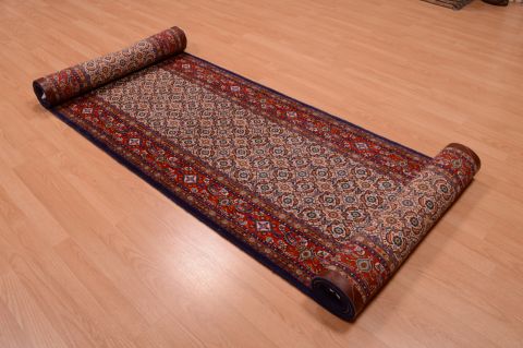 Mood Red Runner Hand Knotted 27 X 128 Area Rug 100-74873 Image 9