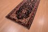 Hamedan Black Runner Hand Knotted 29 X 1310 Area Rug 100-74876 Thumb 1