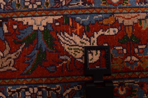 Mood Red Runner Hand Knotted 111 X 97  Area Rug 100-74877 Image 3