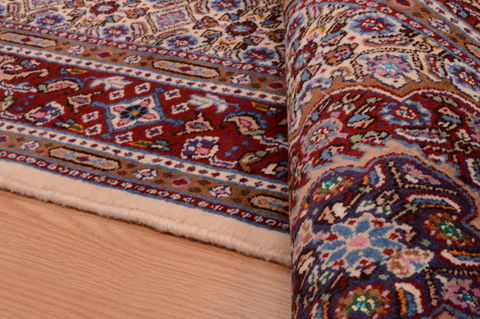 Mood Purple Runner Hand Knotted 28 X 100  Area Rug 100-74879 Image 3