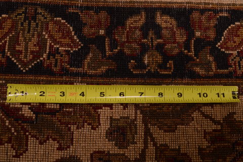 Jaipur Brown Runner Hand Knotted 27 X 102 Area Rug 100-74880 Image 3