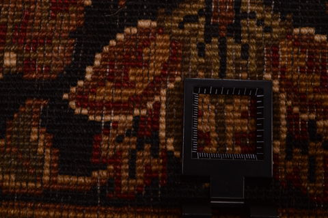 Jaipur Brown Runner Hand Knotted 27 X 102 Area Rug 100-74880 Image 5