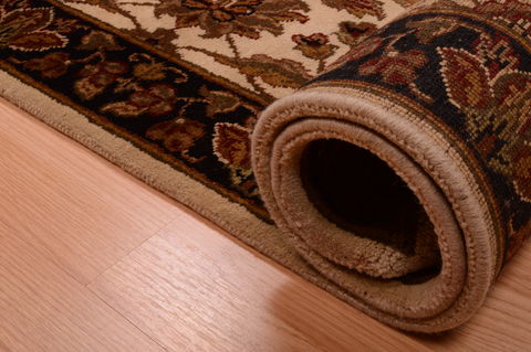 Jaipur Brown Runner Hand Knotted 27 X 102 Area Rug 100-74880 Image 7
