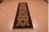Jaipur Brown Runner Hand Knotted 27 X 102 Area Rug 100-74880 Thumb 6