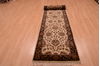 Jaipur Brown Runner Hand Knotted 27 X 102 Area Rug 100-74880 Thumb 8