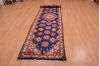 Hamedan Blue Runner Hand Knotted 29 X 119 Area Rug 100-74886 Thumb 3